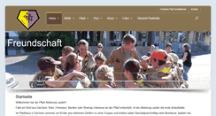Desktop Screenshot of pfadi-laufen.ch